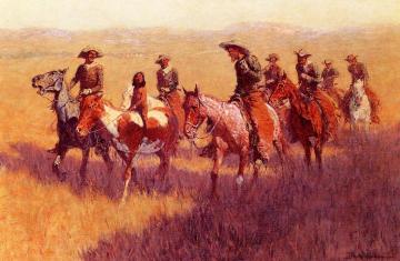 An Assault On His Dignity Artwork by Frederic Remington