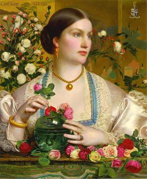 Grace Rose Artwork by Anthony Frederick Sandys