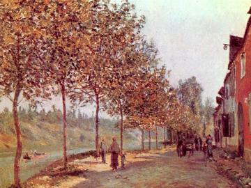 Morning in June Artwork by Alfred Sisley