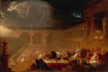 Belshazzar's Feast Artwork by John Martin