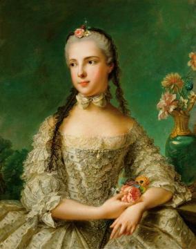 Portrait of Isabella of Parma Artwork by Jean-Marc Nattier