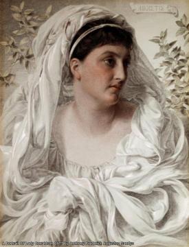 Alcestis Artwork by Anthony Frederick Sandys