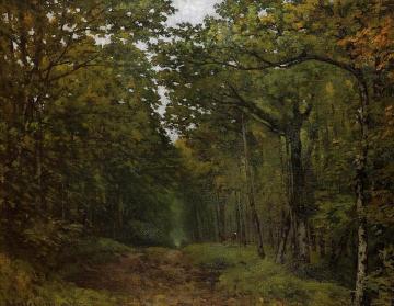 Avenue of Chestnut Trees near La Celle-Saint-Cloud Artwork by Alfred Sisley