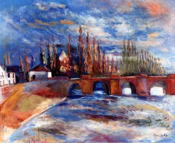 La Haye - Descartes Artwork by Jean Dufy