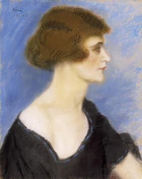 Actress Artwork by József Rippl-Rónai