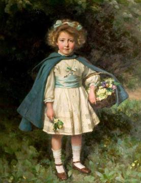 Patricia Theophila Anley Artwork by William Logsdail