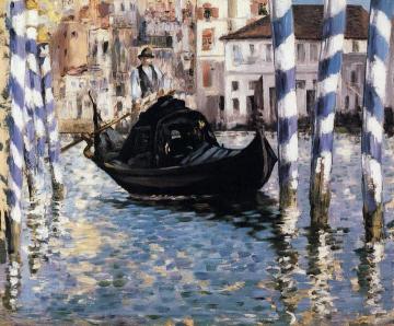 The Grand Canal, Venice Artwork by Edouard Manet