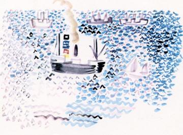 Seascape Artwork by Raoul Dufy