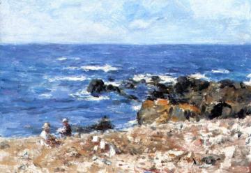The Pans, Machrihanish Artwork by Robert Gemmell Hutchison