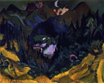 Junkerboden Artwork by Ernst Ludwig Kirchner