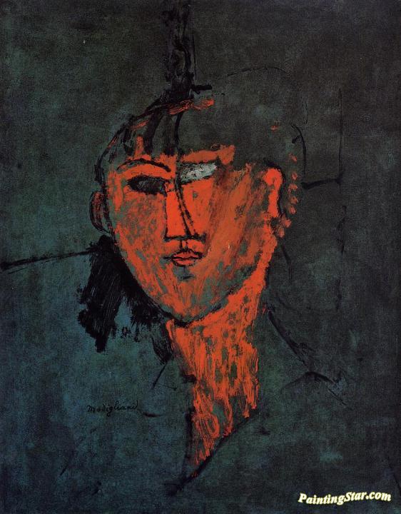 Head Artwork by Amedeo Modigliani