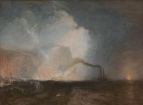 Staffa, Fingal's Cave Artwork by Joseph Mallord William Turner