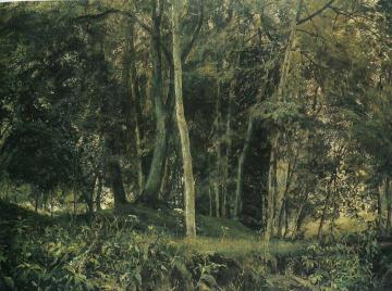 A Trees near Lhota Víchovská Artwork by František Kaván