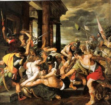 Samson and Delila Artwork by Joos van Winghe