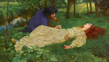 Silent Noon Artwork by John Byam Liston Shaw