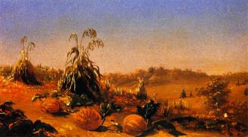Old Lyme Pumpkins Artwork by Charles De Wolf Brownell