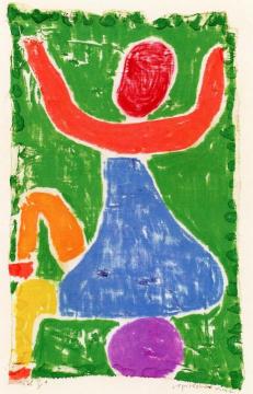 Child Playing Artwork by Paul Klee