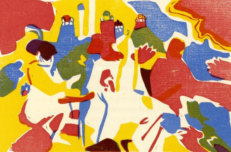 Orientallsches Artwork by Wassily Kandinsky