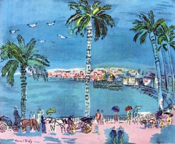 Baie Des Anges Artwork by Raoul Dufy