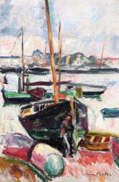 The Port Artwork by Emile-othon Friesz