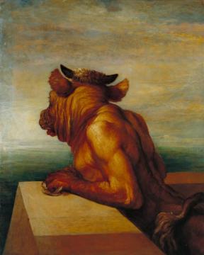 The Minotaur Artwork by George Frederic Watts