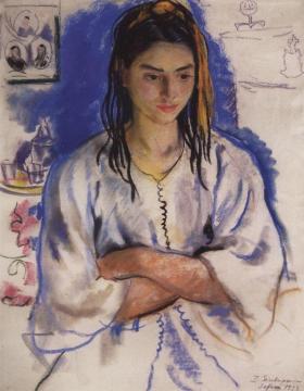 The Jewish Girl From Sefrou Artwork by Zinaida Serebriakova