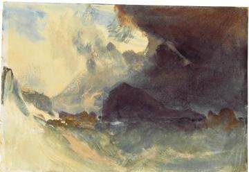 The Mewstone, Devon Artwork by Joseph Mallord William Turner
