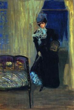 Madame Errazuriz Artwork by Charles Conder