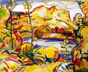 By the Sea, Cassis Artwork by Emile-othon Friesz