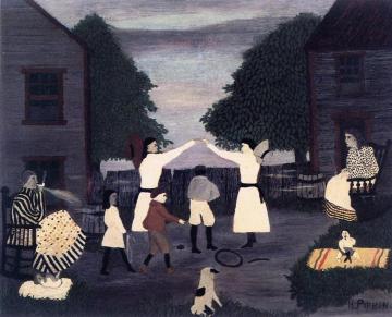 After Supper, West Chester Artwork by Horace Pippin