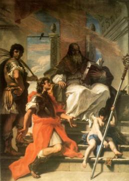 Saints Procolo, Fermo and Rustico Artwork by Sebastiano Ricci