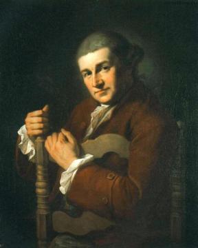 Garrick Artwork by Angelica Kauffmann