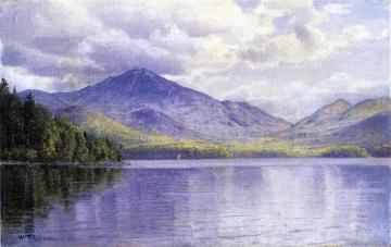 Lake Placid, Adirondack Mountains Artwork by William Trost Richards
