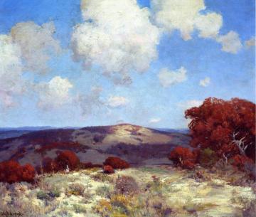 In the Hills of the Spanish Oaks Artwork by Julian Onderdonk