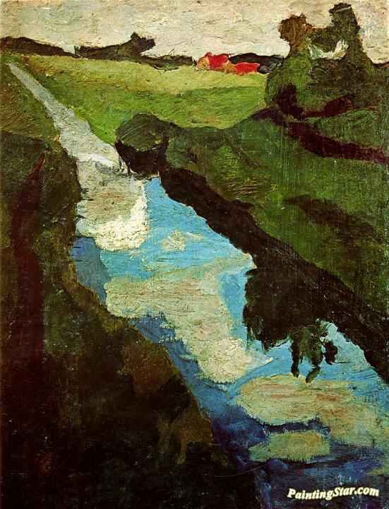 The Moor Artwork by Paula Modersohn-Becker