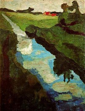 The Moor Artwork by Paula Modersohn-Becker