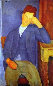 The Young Apprentice Artwork by Amedeo Modigliani