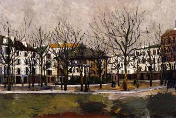 The Kiosque Artwork by Maurice Utrillo