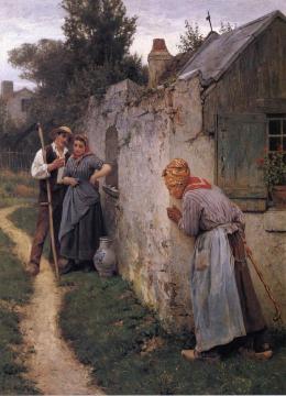 Approaching Storm Artwork by Henry Mosler