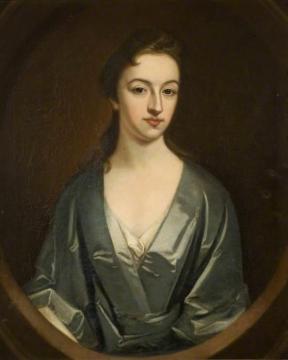 Barbara, Wife of Sir Clobury Holte Artwork by Sir Godfrey Kneller