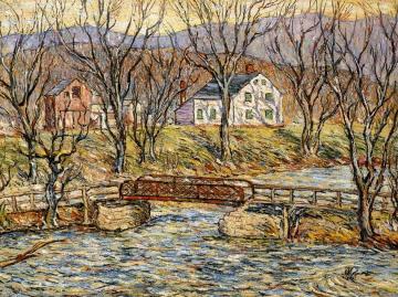 Moodna Creek, New York Artwork by Reynolds Beal