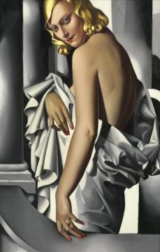 Portrait Of Marjorie Ferry Artwork by Tamara De Lempicka