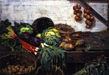 The Vegetable Stall Artwork by William York MacGregor