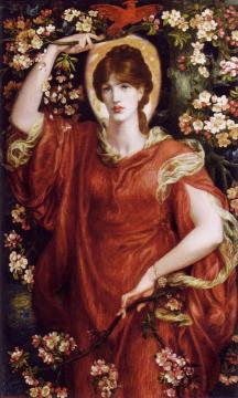 A Vision Of Fiammetta Artwork by Dante Gabriel Rossetti