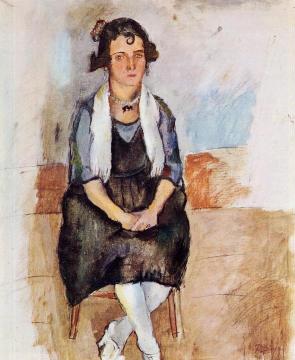 A Lady from Matigues Artwork by Jules Pascin