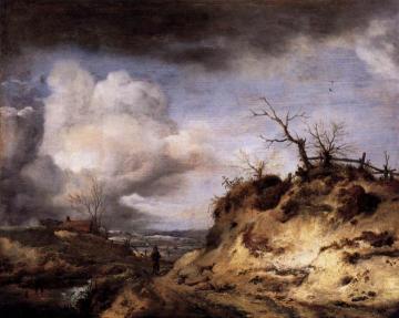 Path through the Dunes Artwork by Philips Wouwermans