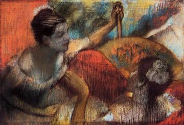 Dancers in a Box Artwork by Edgar Degas