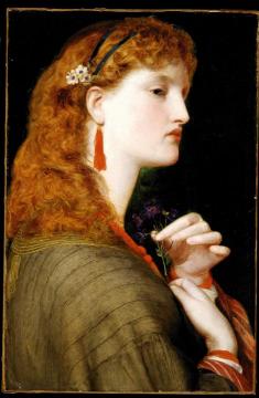 May Margaret Artwork by Anthony Frederick Sandys