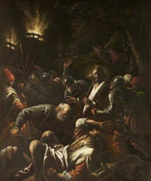The Arrest Of Christ Artwork by Jacopo Bassano