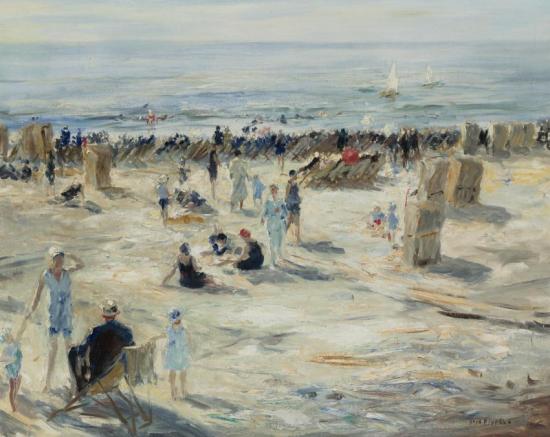 The Beach Artwork by Otto Pippel